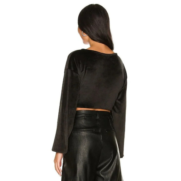 Lovers + Friends Isabel Sweater in Black XXSmall New Nwt Women's Top - Picture 2 of 9